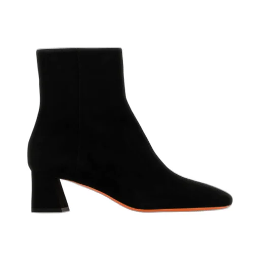 Classic Block Heel Ankle Boots