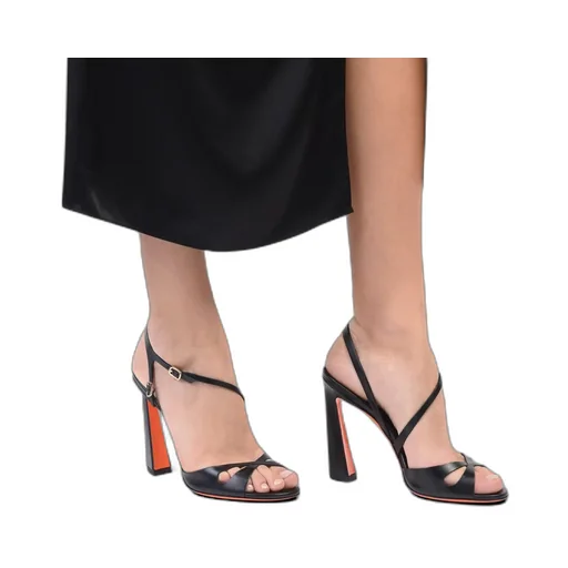 High-Heel Mona Sandals