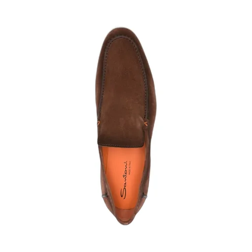 Almond-Toe Slip-On Loafers