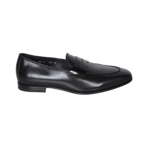 Round-Toe Slip-On Loafers