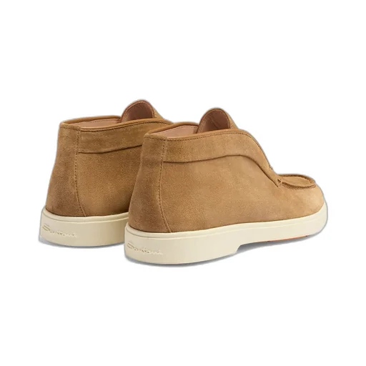 Round-Toe Slip-On Loafers