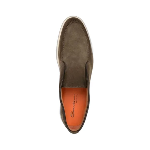 Almond-Toe Slip-On Boots