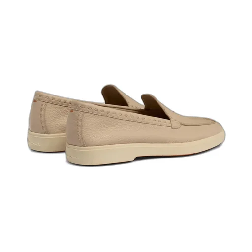 Tumbled Leather Loafer
