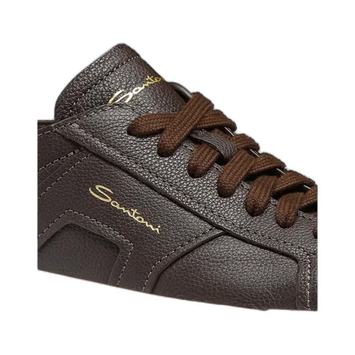 Round Toe Low-Top Sneakers