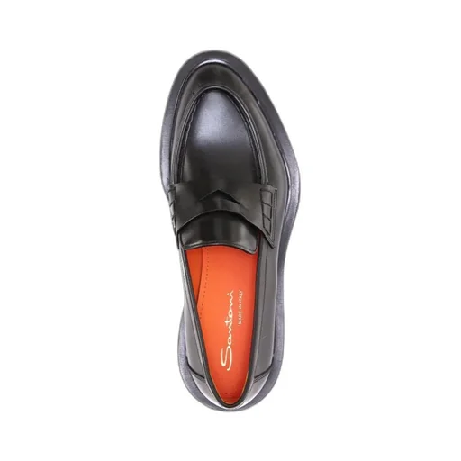 Round-Toe Slip-On Loafers