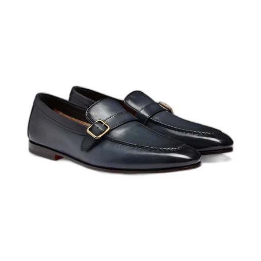 Single-Buckle Loafers
