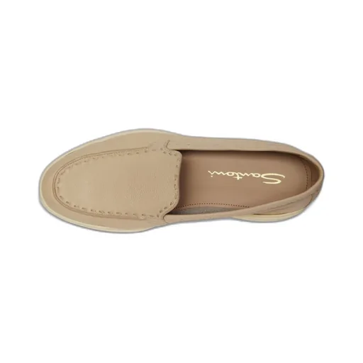 Tumbled Leather Loafer
