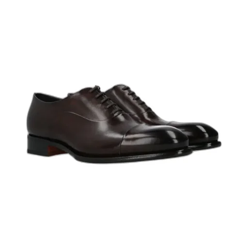 Round Toe Slip-On Oxford Shoes