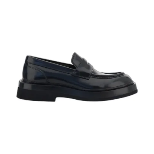 Round Toe Slip-On Loafers
