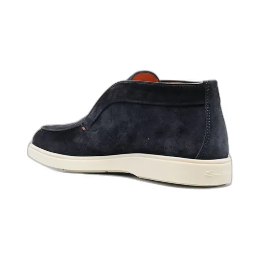 Desert Round-Toe Slip-On Boots