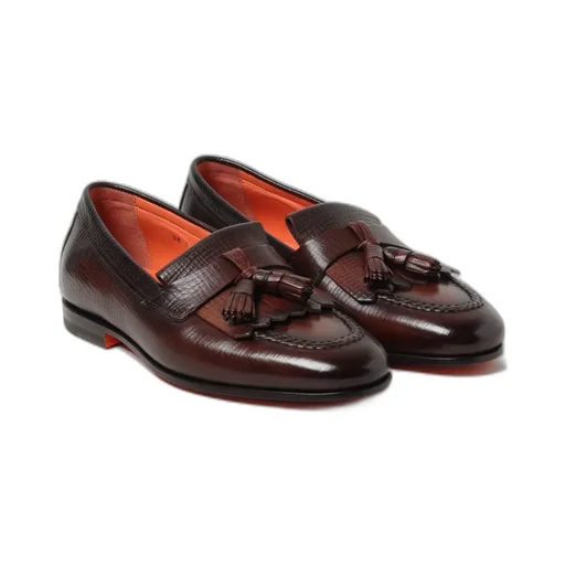 Tassel Detail Slip-On Loafers