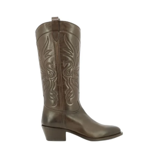 Thick-Heeled Boots