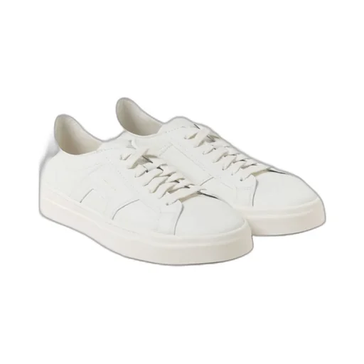 Logo-Printed Lace-Up Sneakers