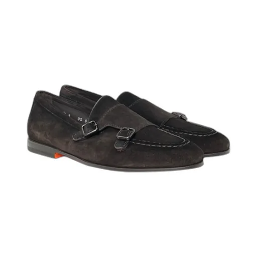 Double-Buckle Loafers