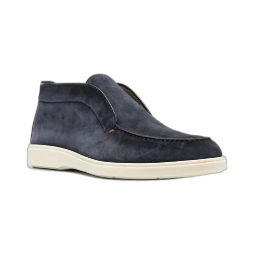 Desert Round-Toe Slip-On Boots