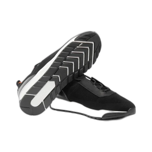 Knitted Panelled Sneakers