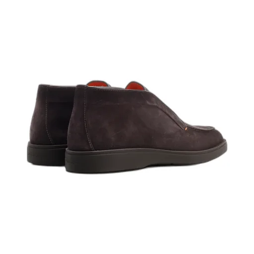 Desert Round-Toe Slip-On Boots