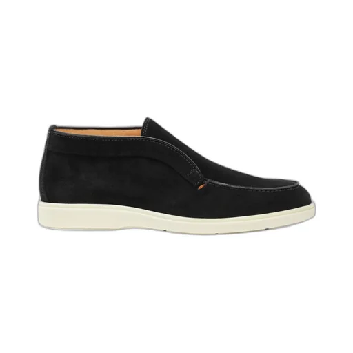 Desert Round Toe Slip-On Boots