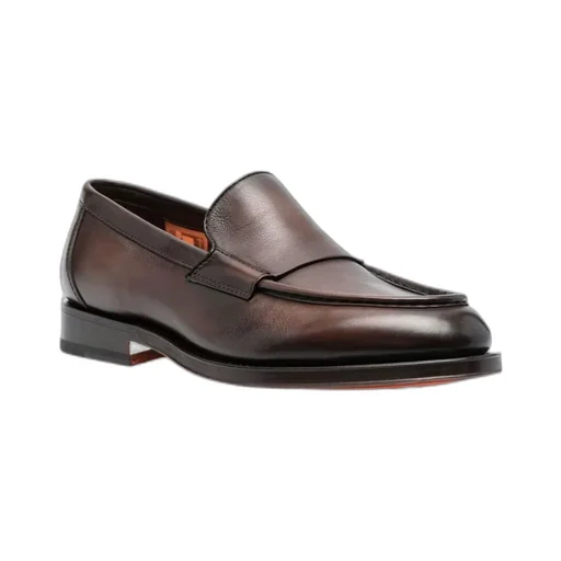 Slip-On Leather Loafers
