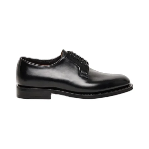 Round Toe Derby Shoes