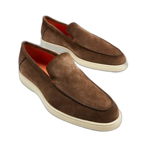 Almond-Toe Slip-On Loafers