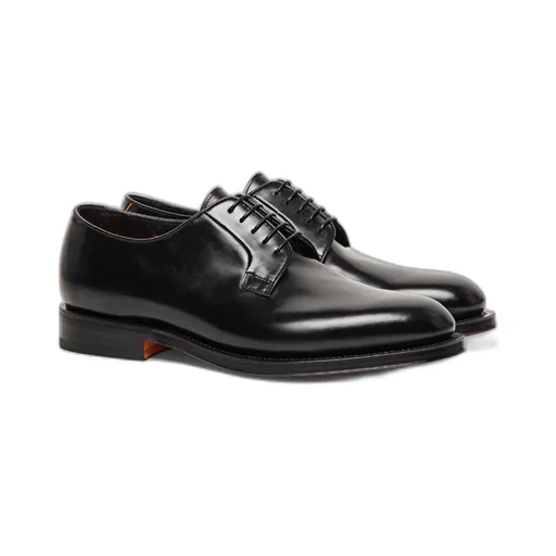 Round Toe Derby Shoes