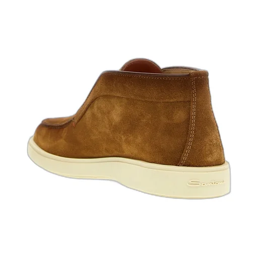 Desert Round-Toe Slip-On Boots