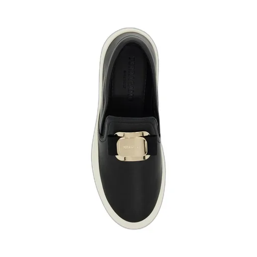 Logo Buckle Low-Cut Casual Shoes