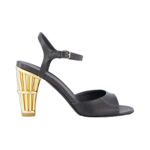 Cage Heeled Sandals