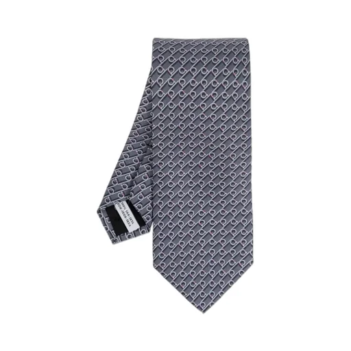 Gancini-Print Tie