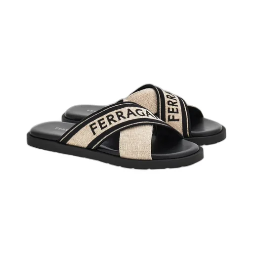 Cross-Strap Slippers