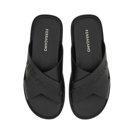 Cross-Strap Slippers