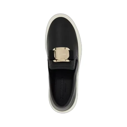 Logo Buckle Low-Cut Casual Shoes
