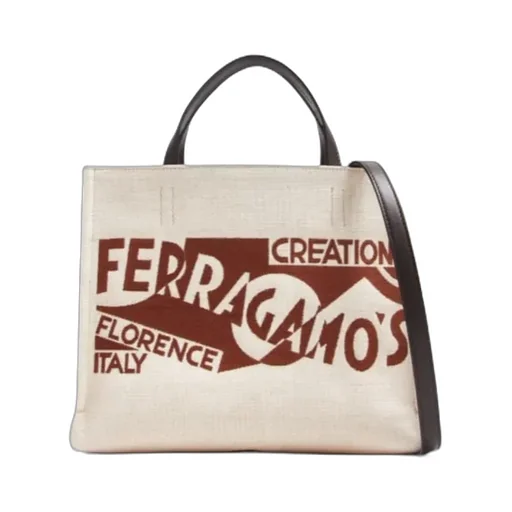 Logo S Pattern Shoulder Bag