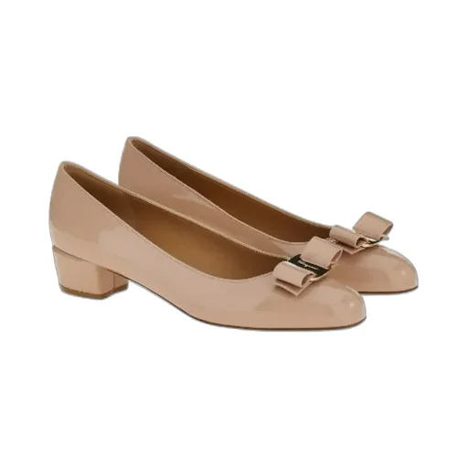 Gancini Leather Pumps