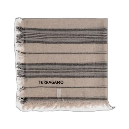 Logo Stripe Scarf