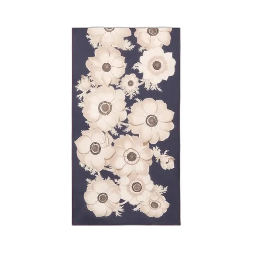 Anemone Printed Silk Scarf