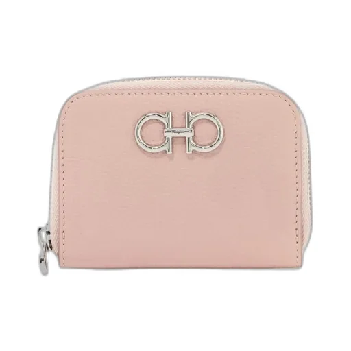Logo Zipper Card Bag