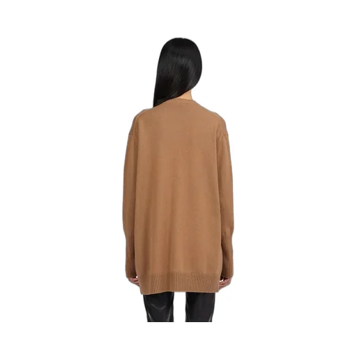Ribbed Knit Cardigan Dress