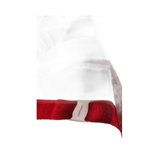 Striped-Print Silk Scarf