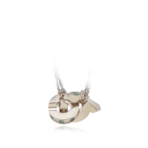 Crystal Inlaid Necklace