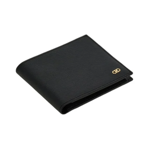 Gancini Plaque Bi-Fold Wallet