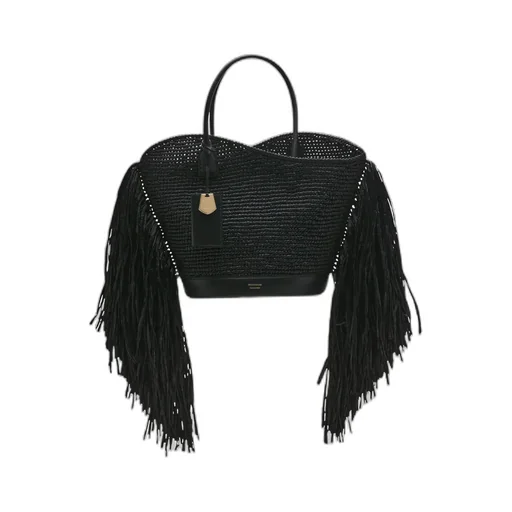 Fringed Tote Bag