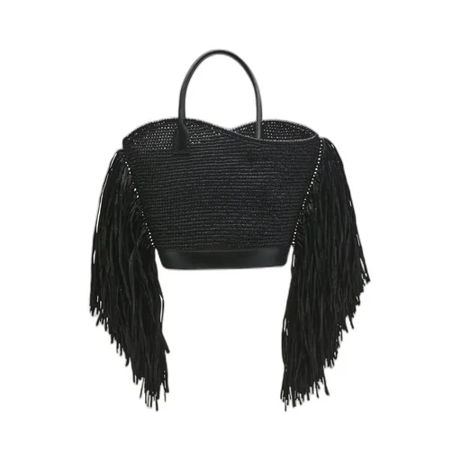 Fringed Tote Bag