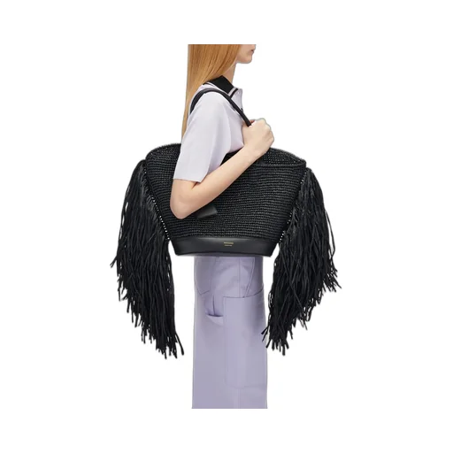 Fringed Tote Bag