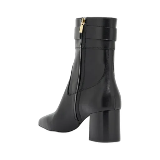 Logo Buckle Short Boots