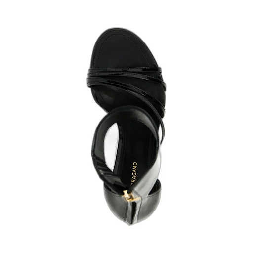 Curved-Heel Sandals