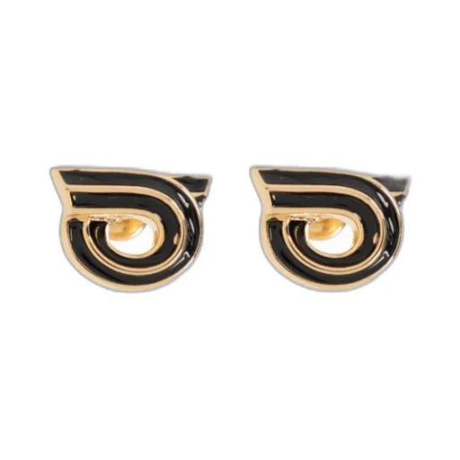 Logo Pattern Earrings