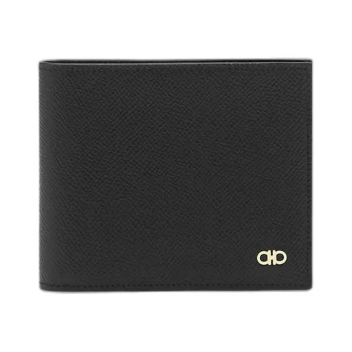 Gancini Plaque Bi-Fold Wallet
