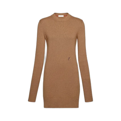 Crewneck Mini Dress